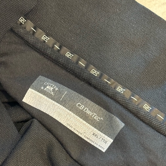 Cutter & Buck Classic Black Golf Polo - Picture 1 of 7
